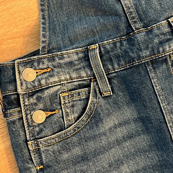 Anthropologie Levi’s New Distressed Overalls XS - Picture 3 of 11